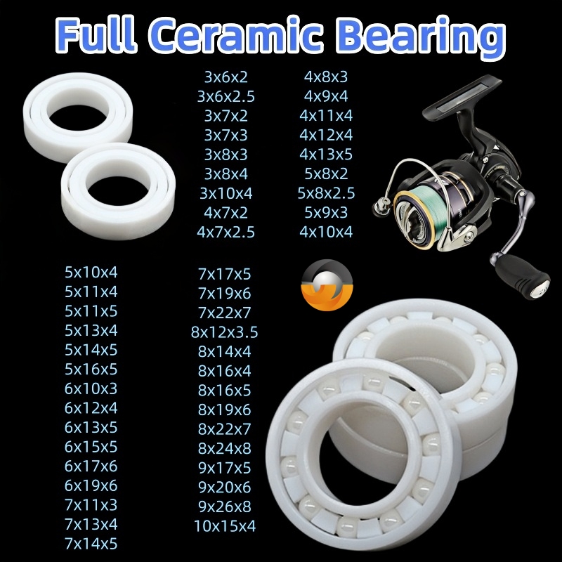Fly Reel - 1 adet MR84CE Tam Zirkonya Seramik