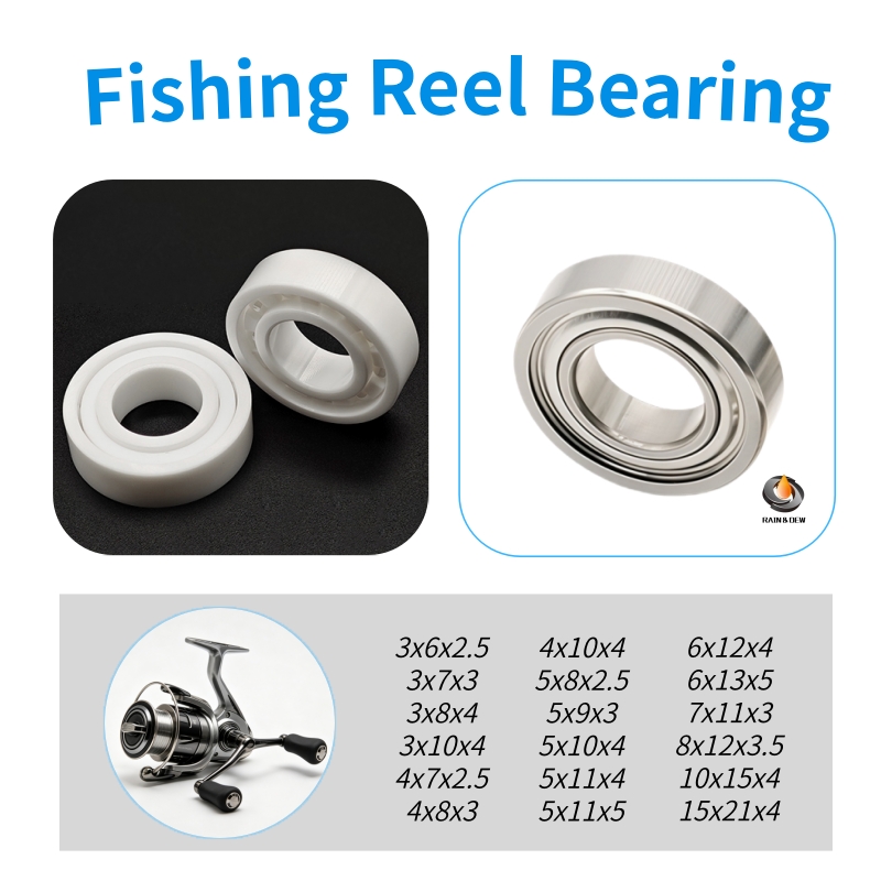 Spinning Reel - 1/5/10 adet ABEC-7/9 Luya Balıkçılık Makaraları