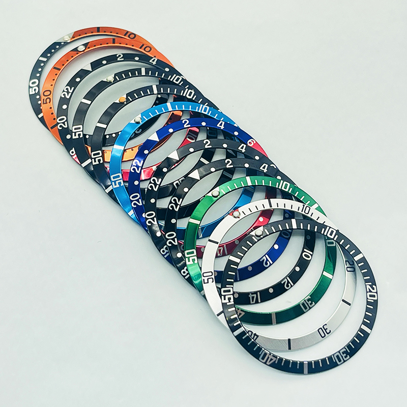 Reel Case - 36.5mm kavisli alüminyum İzle çerçeve ekle