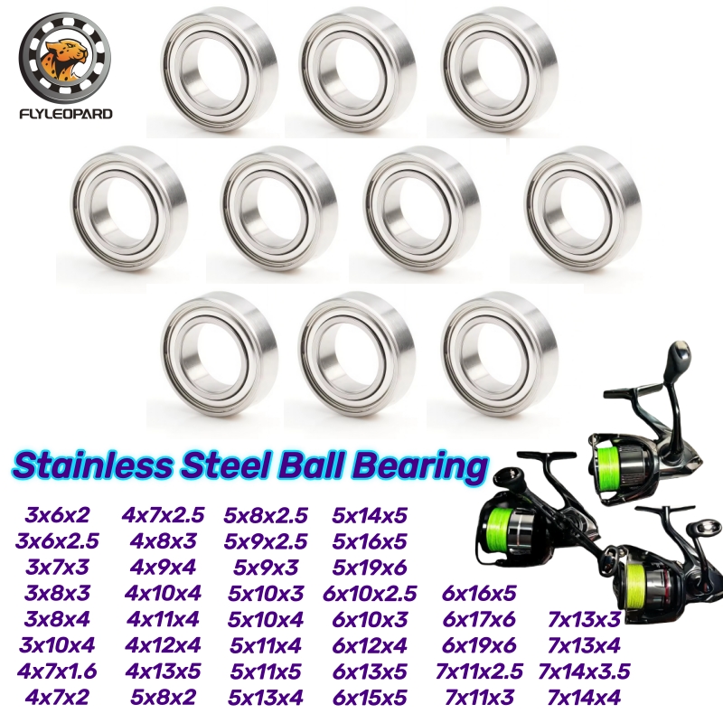 Conventional Reel - 10 adet SMR85ZZ 5x8x2.5mm ABEC-9 Paslanmaz