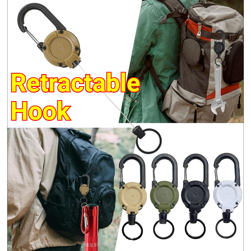 Reel Bag - 1/2/4 adet uzatılabilir geri çekilebilir tutucular