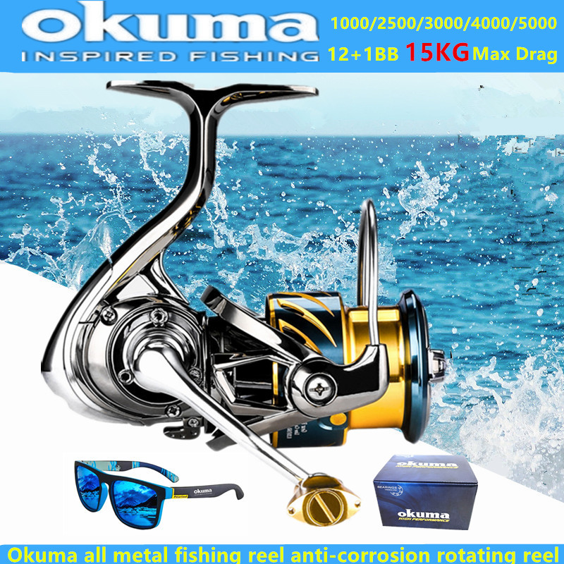 Okuma Tüm Metal Balıkçılık Mak - Trolling Reel incelemesi ve fiyatı
