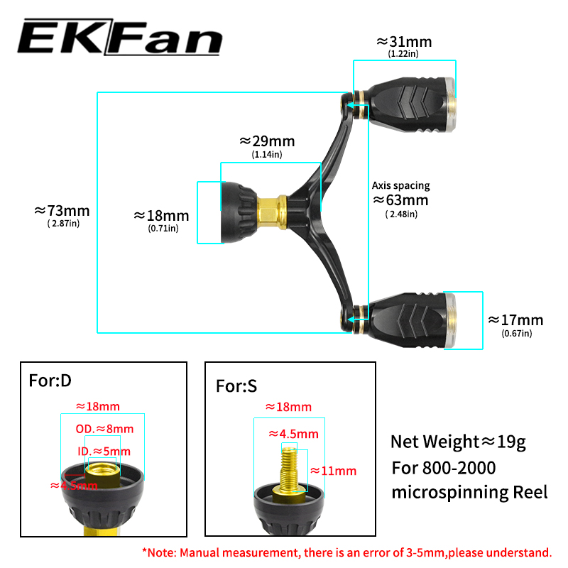 EKFan 73mm Alüminyum Alaşımlı  - Spinning Reel incelemesi ve fiyatı