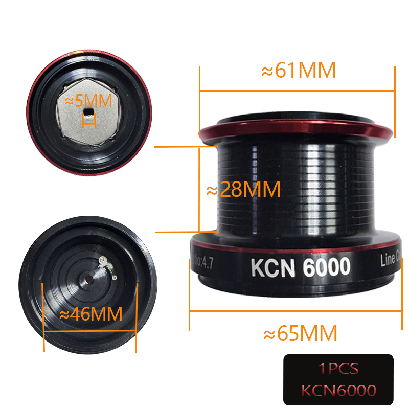 KCN6000 KCN8000 KCN10000 Yedek - Reel Spare Spool incelemesi ve fiyatı