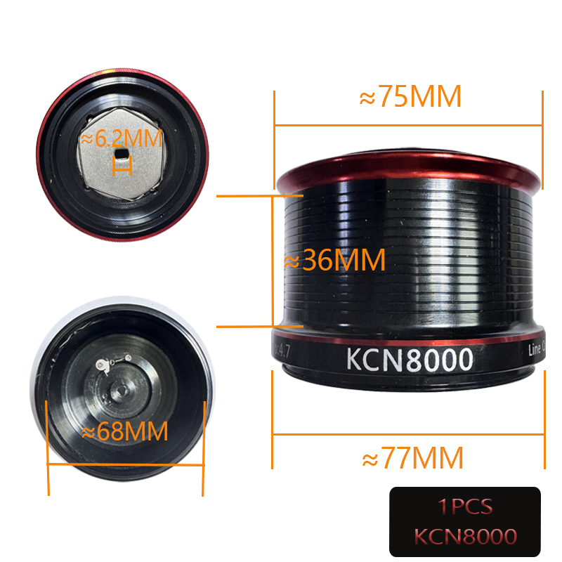 KCN6000 KCN8000 KCN10000 Yedek - Reel Spare Spool incelemesi ve fiyatı