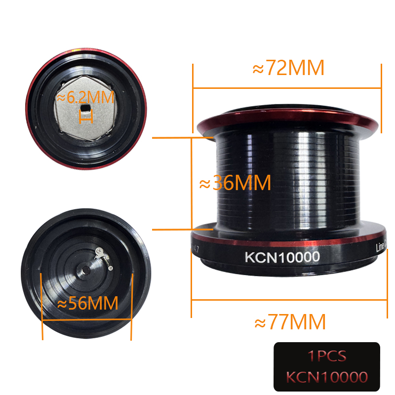 KCN6000 KCN8000 KCN10000 Yedek - Reel Spare Spool incelemesi ve fiyatı