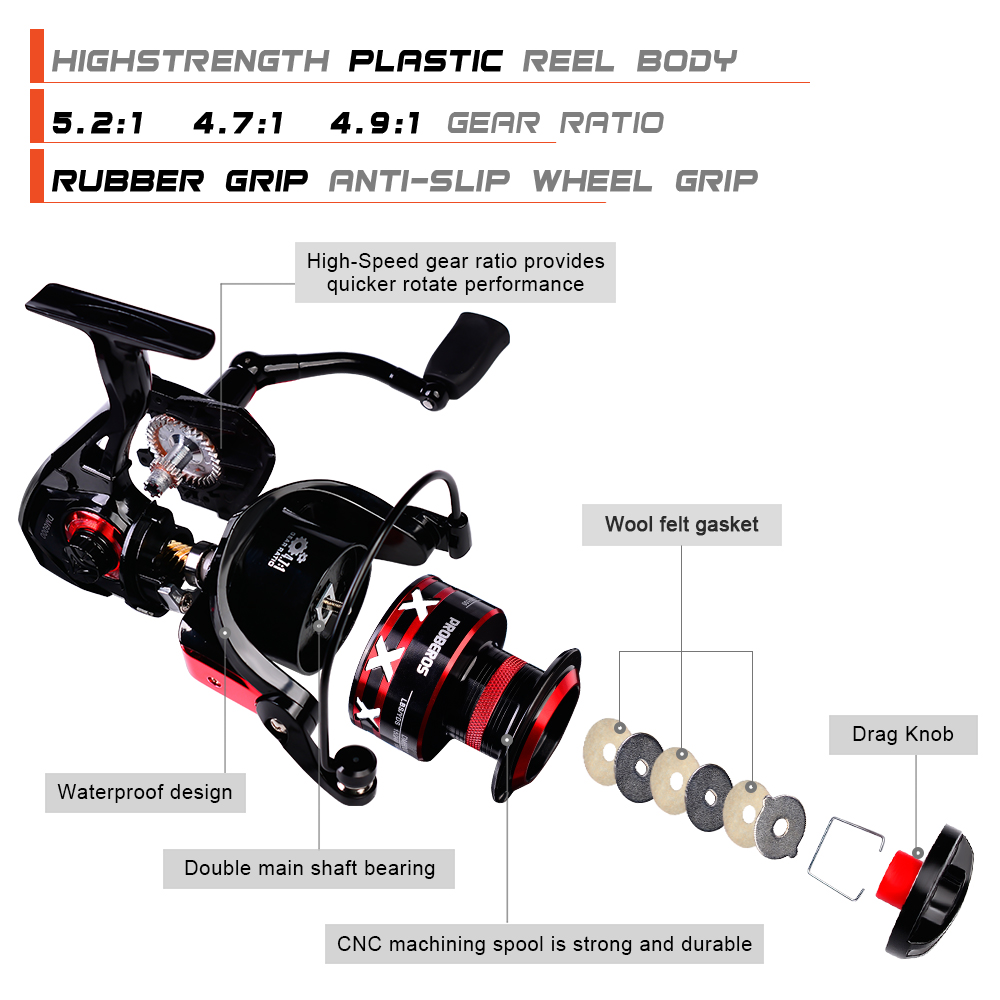 PROBEROS İplik Makarası 9-23 K - Trolling Reel incelemesi ve fiyatı
