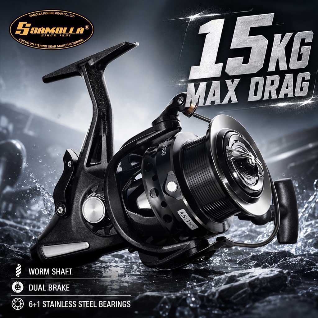 SAMOLLA Çift Frenli Alarm Sist - Reel Drag Knob incelemesi ve fiyatı